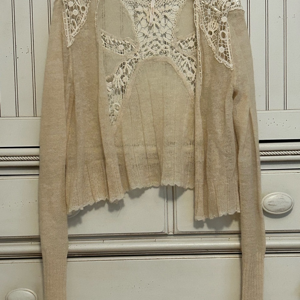 Free People cropped sweater